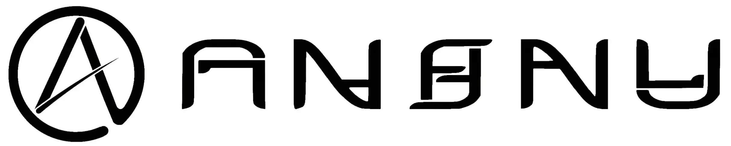 i-con and ambigram logo for ANFAL BD brand